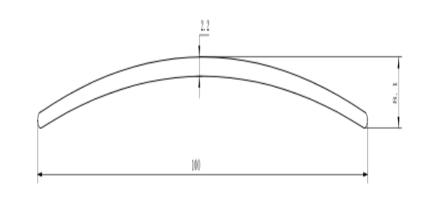 SCHEMA BARRE DE SEUIL 100 mm