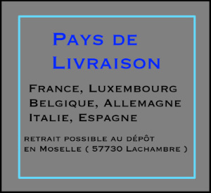 PAYS DE LIVRAISON