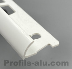 Profilé Bord Arrondi PVC Ouvert