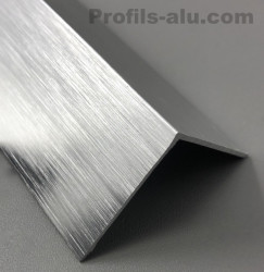 Cornière de  Protection COULEUR ALU BROSSEES