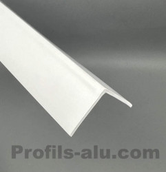 Cornière PVC blanche