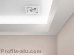 Moulure plafond Polystyrène HD 102x70 mm LED