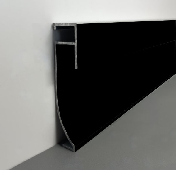 PLINTHE ALU LED NOIRE