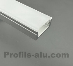 Profilé alu pour ruban Led