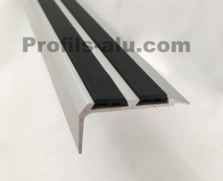 Nez de marche Alu et double caoutchouc 35x19