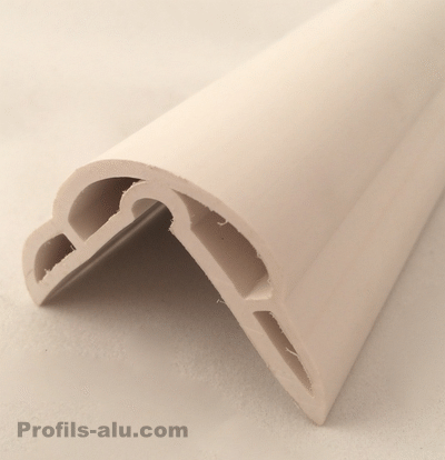 Angle de protection PVC de 35 x 35 mm , en barre de 2m 