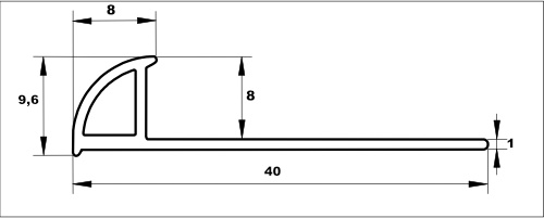 BORD ARRONDI BASE LARGE