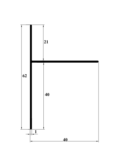 chant droit double 21-40 base large