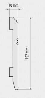 SCHEMA PLINTHE Polystyrène HD 107mm