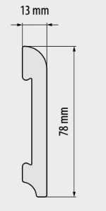 SCHEMA PLIONTHE Polystyrène HD 78 mm